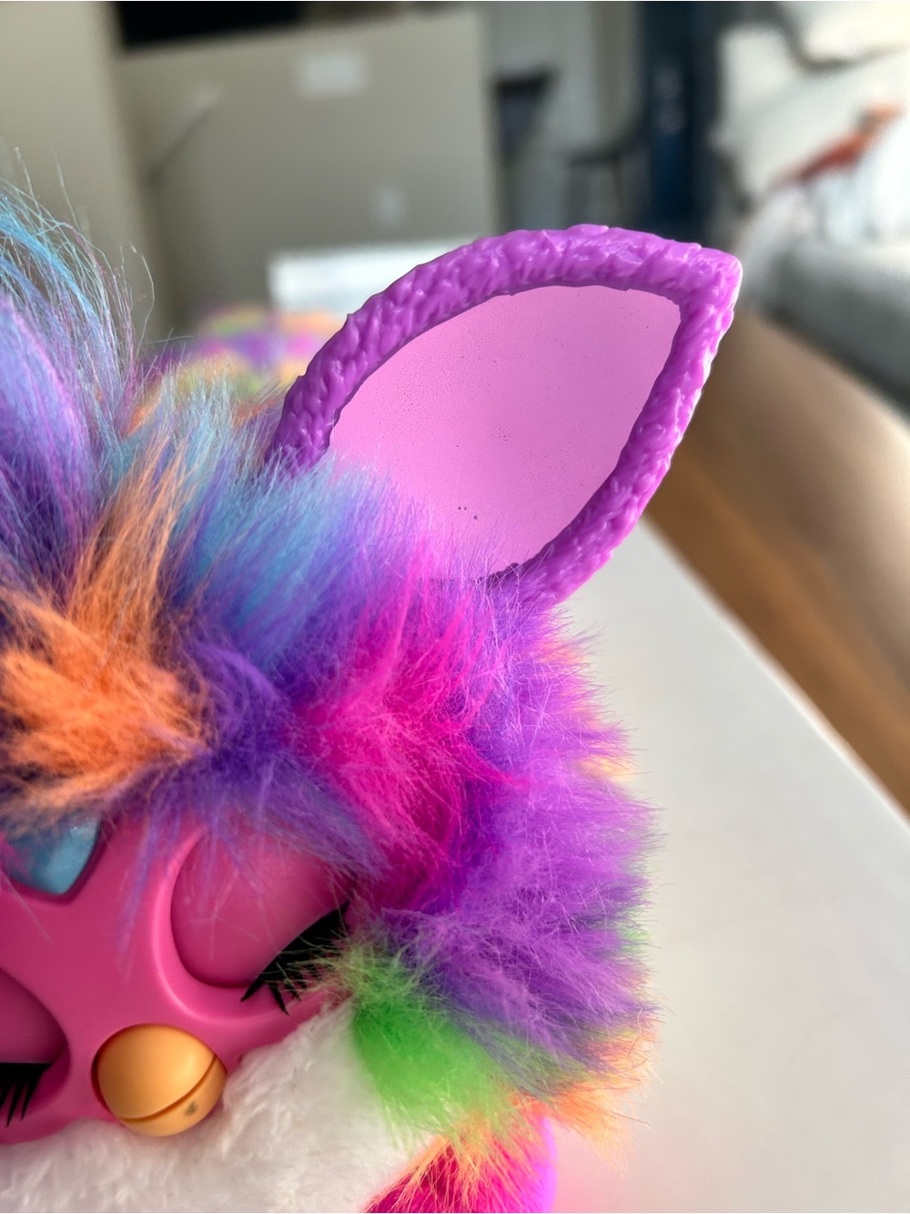Hasbro Furby DJ interactive Colorful Plush Cat Toy - Multicolor - Picture 9 of 12